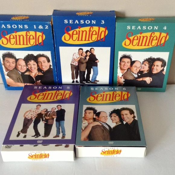 Seinfeld Other - Seinfeld Box Sets Seasons 1-6 DVD All Complete Series Comedy Jerry Seinfeld